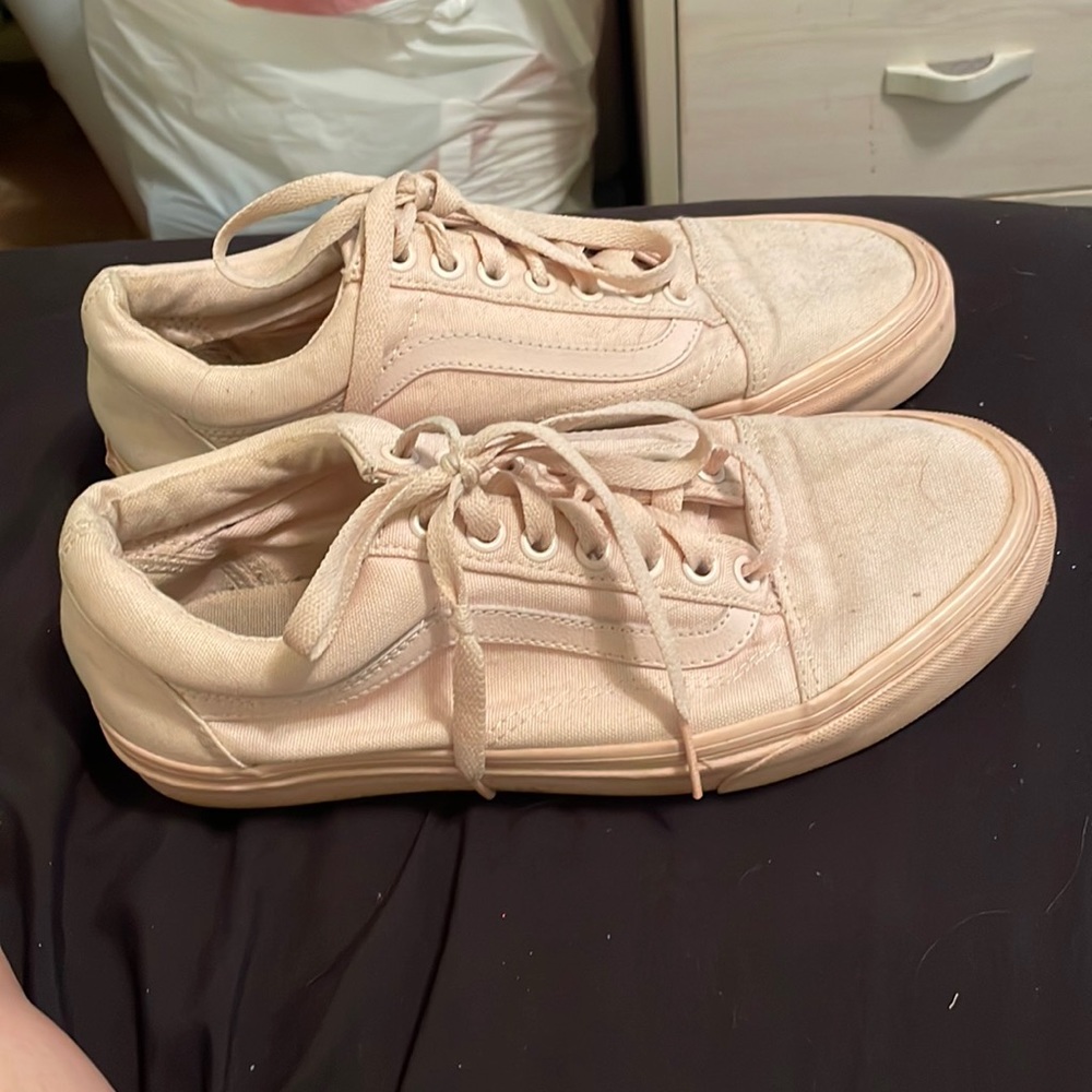 light pink vans